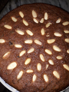 A picture of Date and almond cake.