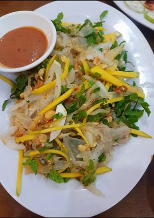 Hình của món Gỏi sứa.