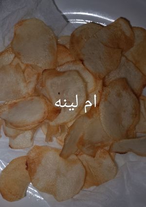 صورة لوصفة شبس بطاطس