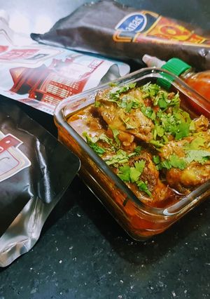 A picture of Chatpati Chicken Karahi.
