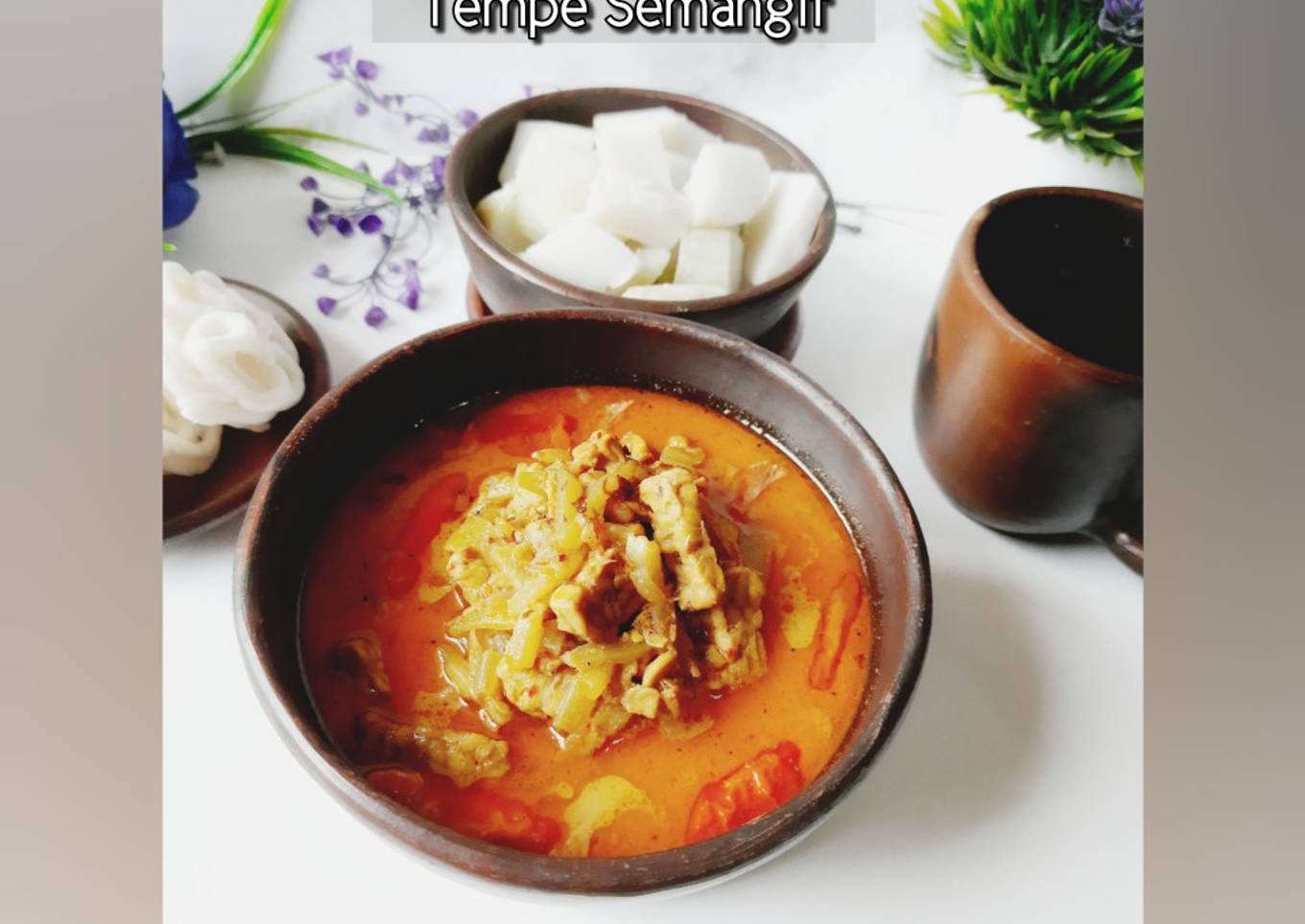Sayur Godok Betawi Tempe Semangit