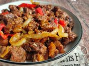 Gambar daging sengkel tumis bawang