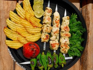 جوجه کباب سبزیجات ایتالیایی 🌸 جوجه تابه ای