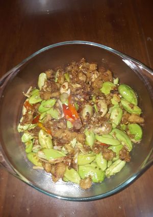 Foto resep Oseng pete oncom