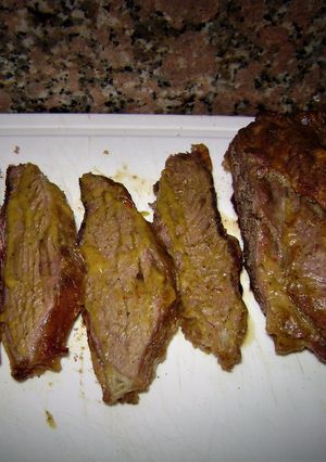 Una foto de Carne a la mostaza