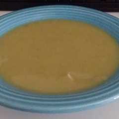 Una foto de Crema de arvejas