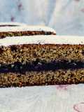 Buckwheat Bars with Blueberry Jam