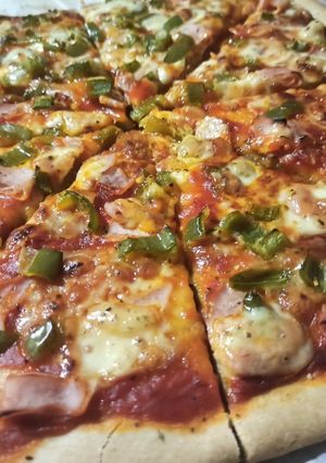 Una foto de Masa casera de pizza