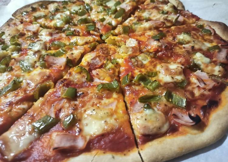 Masa casera de pizza