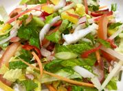A picture of mooli leaves