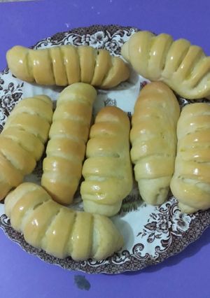 Foto resep Roti isi pisang coklat