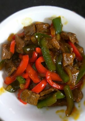 Foto resep Tumis Daging Sapi Paprika
