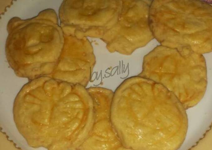 Resep sugar cheese doraemon cookies Anti Gagal