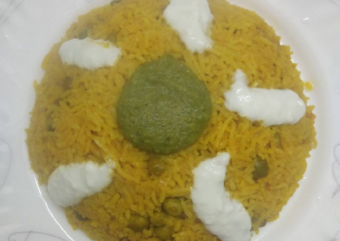 Matar pulao tehri