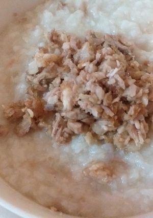Hình của món Cháo thịt bằm.