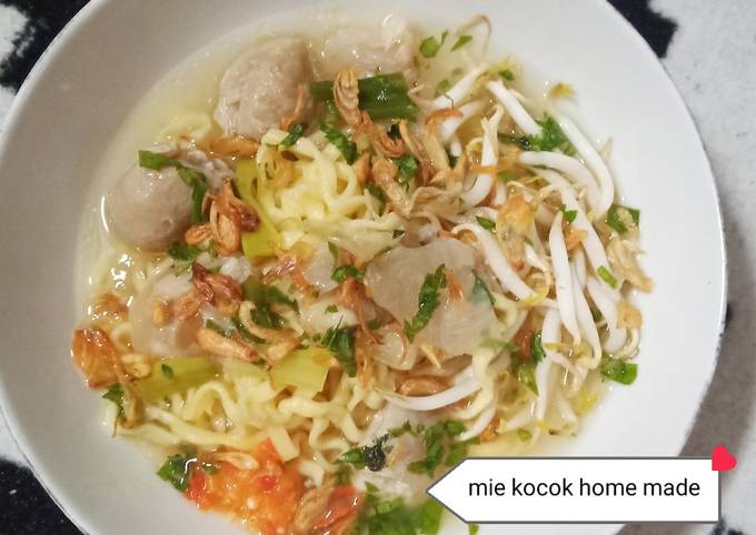 Mie kocok home made