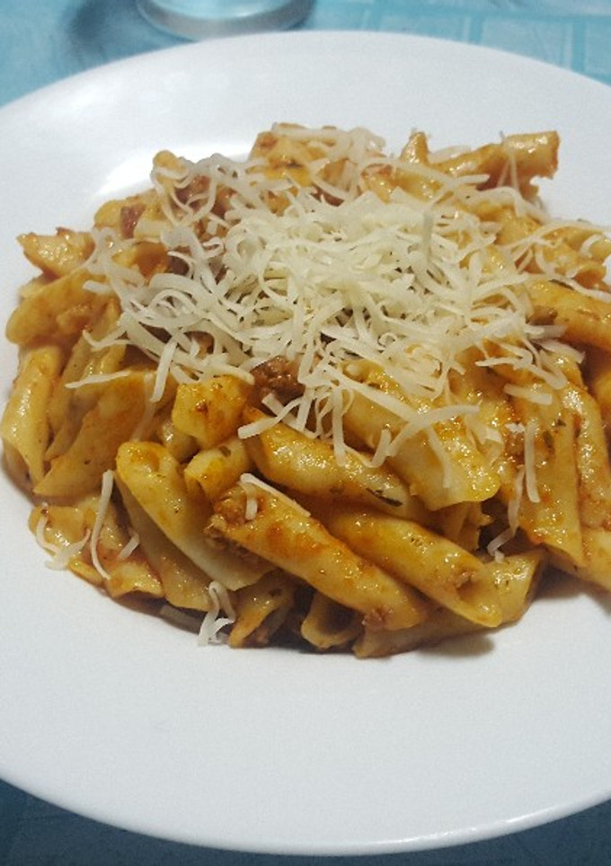 Una foto de Macarrones con hierbas provenzales