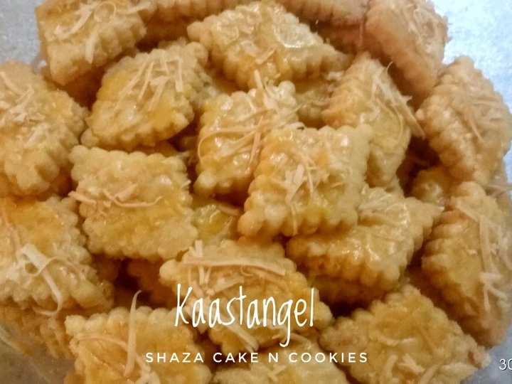 Langkah Gampang Menyiapkan Resep 19. Kaastangel Eggless #prRamadhan_kukirainikukis yang Bikin Ngiler Anti Ribet, Lezat Sekali