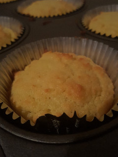 A picture of Easy (gluten free) Vanilla Coconut Flour Cupcakes.