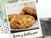 Una foto de galleta de avena con stevia