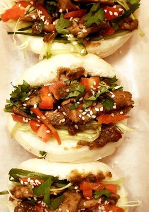 A picture of Bao Buns.