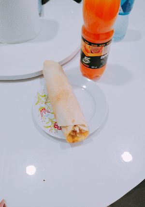 A picture of Shawarma.