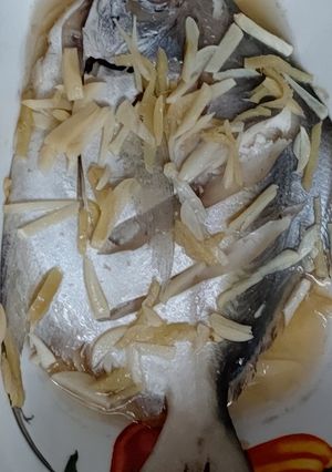 Foto resep Ikan Bawal Putih Tim harum, bisa untuk makan anak