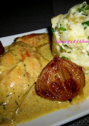 Une photo de Cuisse de Lapin à la crème