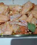 Alas de pollo al horno