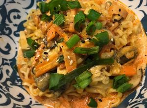 Gambar Ramen/Maggi Carbonara Homemade