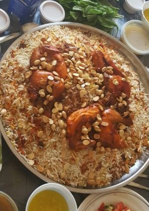 صورة لوصفة كبسة سعودية