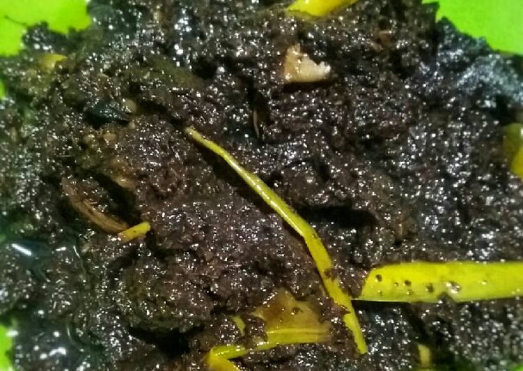🌹 Racikan Bumbu Rawon Suroboyo