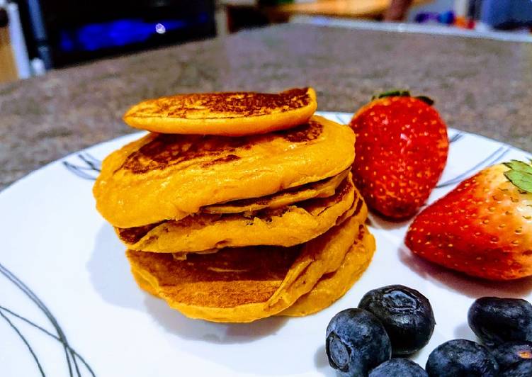 Recipe of Homemade Sweet Potato Pancakes