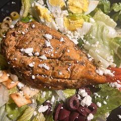 Air fryer chicken breast A picture of Air fryer chicken breast.