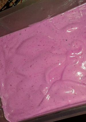 Foto resep Ice cream dragon fruits