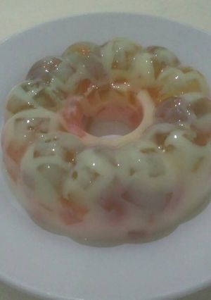 Foto resep Puding agar mozaik