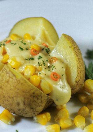 Foto resep Corn Potato Lava
