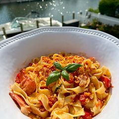 A picture of Calabrian Chili Lobster Pasta.