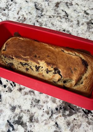 Una foto de Banana bread sin azúcar, ni edulcorante y sin gluten