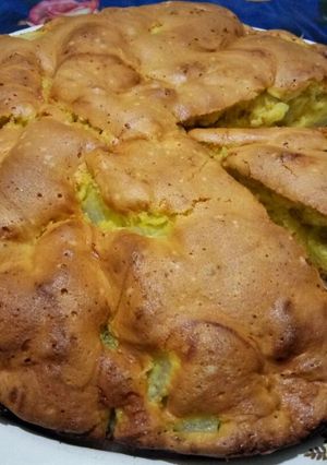 Фото Шарлотка с дыней 🍈.