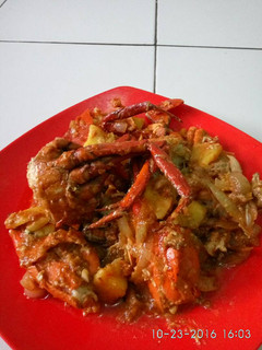 Foto resep "Kepiting Asam Manis ala"Meimei"