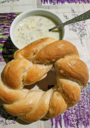 Kapros krumplileves recept fotója