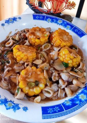 Foto resep Cumi Jagung Asam Manis
