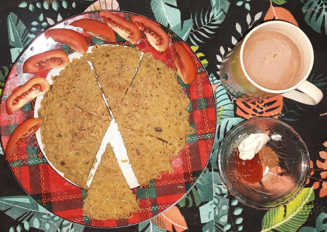 Martabak Mie (Mie Dadar Telor)