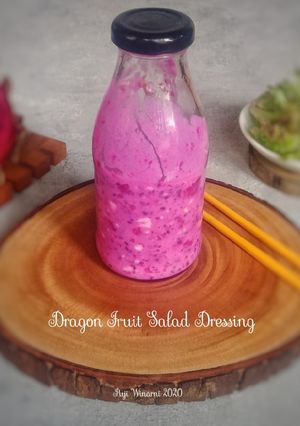 Foto resep Dragon fruit salad dressing