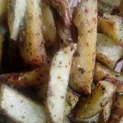 Una foto de Papas al horno