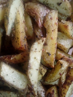 Una foto de Papas al horno
