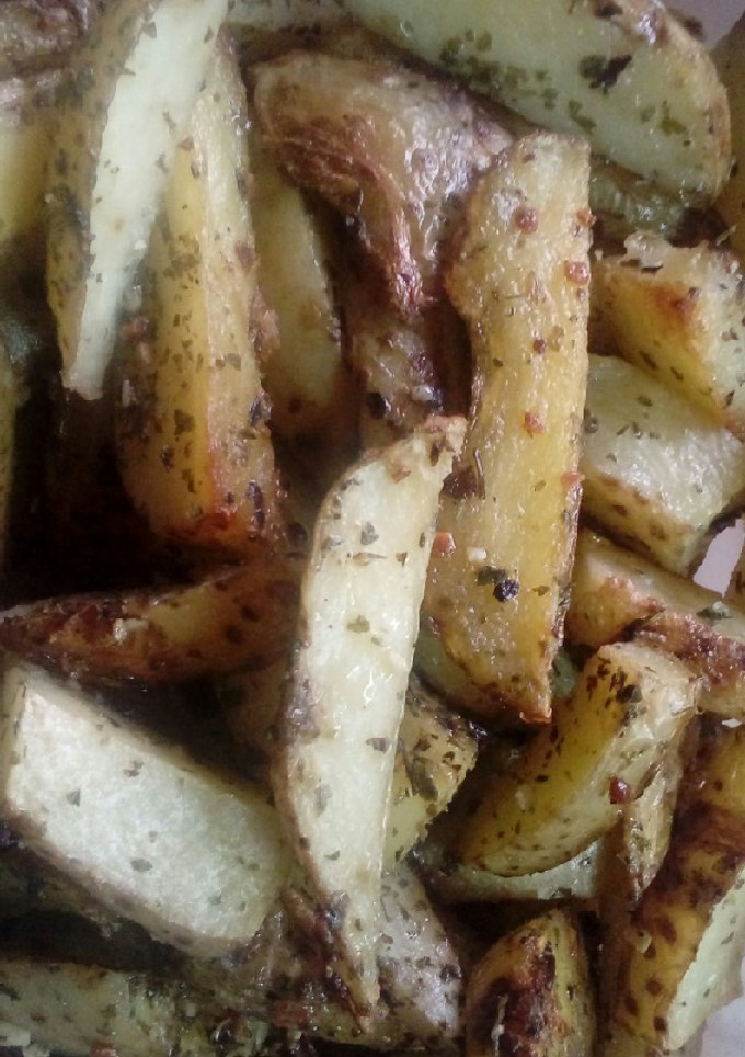 Una foto de Papas al horno