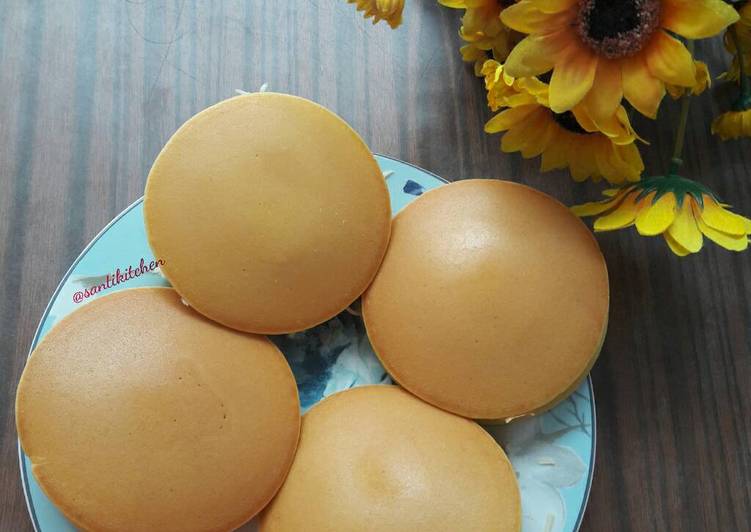 Resep Dorayaki ala Santi Kitchen Anti Gagal