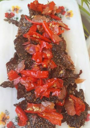 Foto resep Dendeng balado